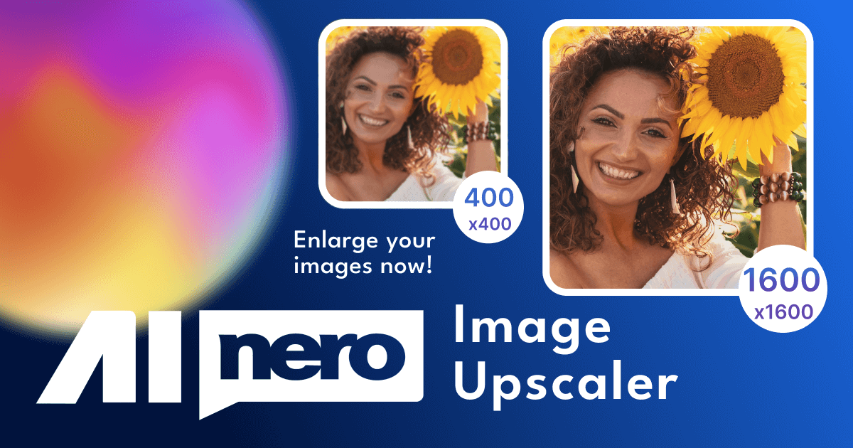 Nero Image Upscaler