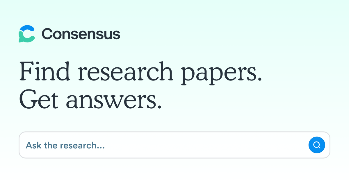 Consensus